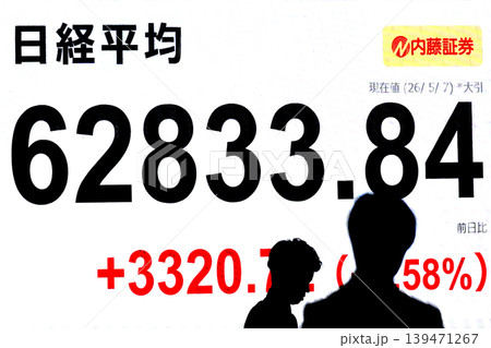 日本の東京都市景観初6万2000円台・6万2833円.84銭株価/終値。上げ幅最大3320円.72銭 日本の東京都市景観初6万2000円台・6万2833円.84銭株価/終値。上げ幅最大3320円.72銭 139471267