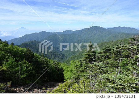 甲武信ヶ岳登山、長野、山梨、埼玉 139472131