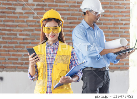 construction business plan deconstruction team consulting partnership. Construction engineer teamwork Safety Suit Trust Team implement honest planning in Construction Site. Trustworthy engineer team. construction business plan deconstruction team consulting partnership. Construction engineer teamwork Safety Suit Trust Team implement honest planning in Construction Site. Trustworthy engineer team. 139475452
