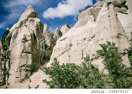 Baglidere White Love Valley in Cappadocia Turkey, landscape of mountains 139475527