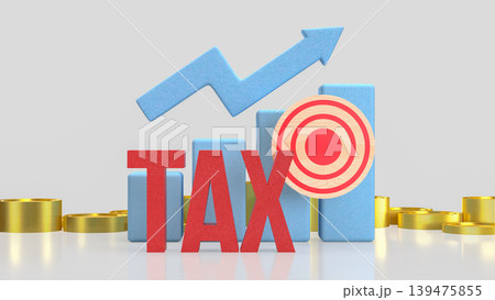 Strategic Tax Growth Planning 3d render. 139475855