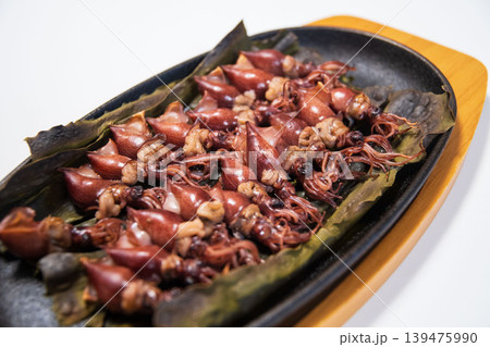 ホタルイカの昆布焼き ホタルイカの昆布焼き 139475990