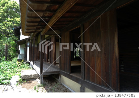 武家屋敷の縁側　5月世田谷1432主屋内部・世田谷代官屋敷・大場家住宅 139477505