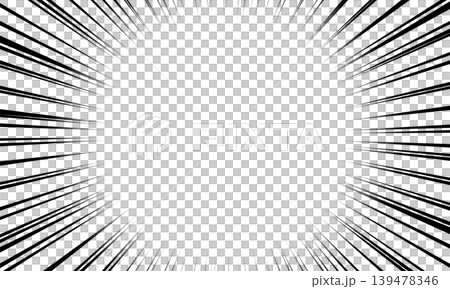Irregular, manga-style speed lines: Vector background material for emphasis and impact, conveying a sense of speed. Irregular, manga-style speed lines: Vector background material for emphasis and impact, conveying a sense of speed. 139478346