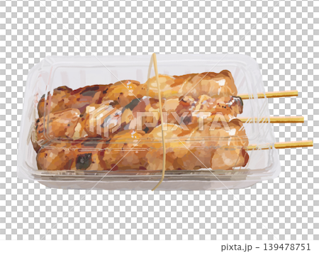 烤雞（雞腿肉配醬汁）- 密封包裝 139478751