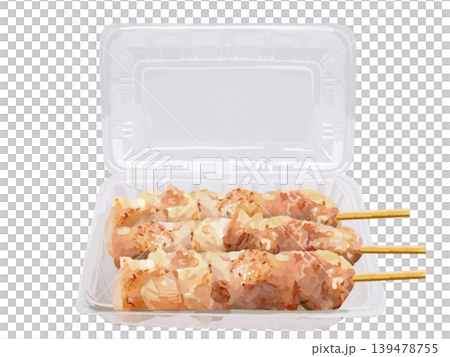 烤雞肉(鹽烤)包裝已打開 烤雞肉(鹽烤)包裝已打開 139478755
