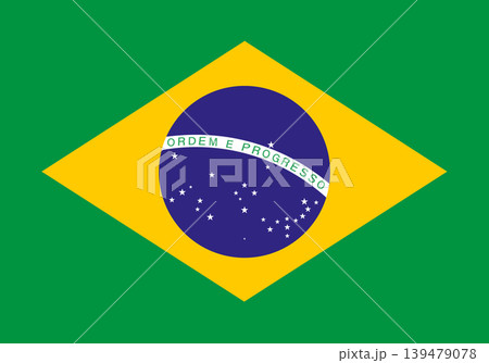 National flag of Brazil. Brazil flag icon, badge. Background, sticker flag of Brazil. National Brazilian flag symbol, button, banner. Official colors and proportions. National flag of Brazil. Brazil flag icon, badge. Background, sticker flag of Brazil. National Brazilian flag symbol, button, banner. Official colors and proportions. 139479078