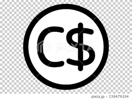 加幣、貨幣、加拿大、圖標、黑白、向量圖 加幣、貨幣、加拿大、圖標、黑白、向量圖 139479104