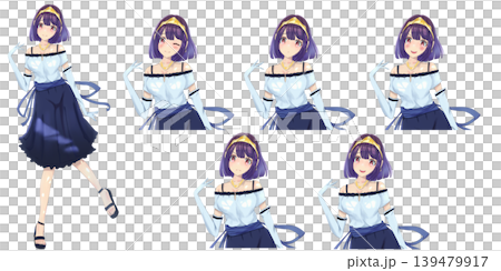 女王の立ち絵 - TRPG・ゲームのキャラクターイラスト立ち絵素材 139479917