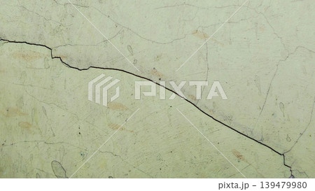 Cracked Concrete Wall Texture Background 139479980