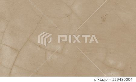 Cream Cracked Plaster Wall Texture Background 139480004
