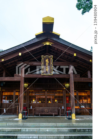 【三重県】風格のある本殿が印象的な伊勢の猿田彦神社 【三重県】風格のある本殿が印象的な伊勢の猿田彦神社 139480904
