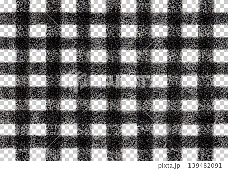 [Colored pencils] Gingham check illustration 139482091