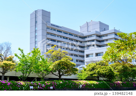 福岡市 九州医療センター 外観 朝 福岡市 九州医療センター 外観 朝 139482148