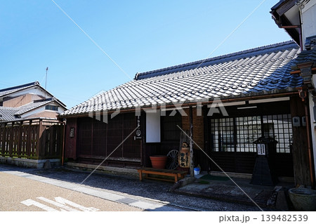 滋賀県　甲賀市　東海道　土山宿　岩田屋跡（春） 139482539