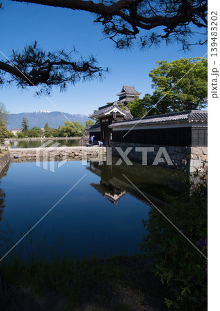 松本城公園の風景 松本城公園の風景 139483202