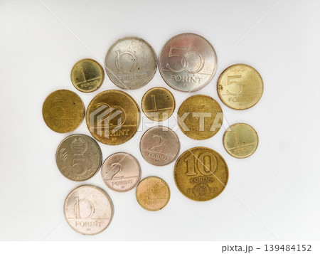 Collection of Vintage Hungarian Forint Coins Collection of Vintage Hungarian Forint Coins 139484152