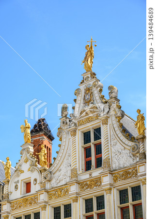 Historical Old Town and UNESCO World Culture Heritage site of Bruges in West Flanders, Belgium Historical Old Town and UNESCO World Culture Heritage site of Bruges in West Flanders, Belgium 139484689