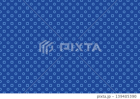 blue geometric outline square and circle seamless pattern blue geometric outline square and circle seamless pattern 139485390