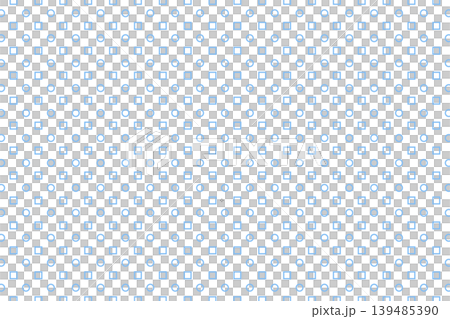 blue geometric outline square and circle seamless pattern blue geometric outline square and circle seamless pattern 139485390