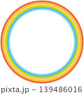 虹の輪（内側ぼかし） 139486016