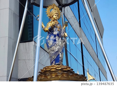 Golden Divinity. The Eternal Icon Amidst Modern Horizons. Golden Divinity. The Eternal Icon Amidst Modern Horizons. 139487635