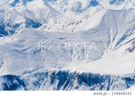 Gudauri Ski Resort Georgia, Snowy Winter Mountain Landscape winter Gudauri Ski Resort Georgia, Snowy Winter Mountain Landscape winter 139488142
