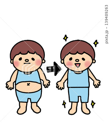 ダイエット、ビフォーアフター、美容男子、ボディケア ダイエット、ビフォーアフター、美容男子、ボディケア 139489263