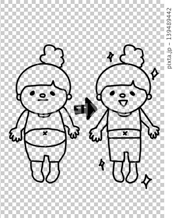 Diet, body care, before and after photos of overweight women Diet, body care, before and after photos of overweight women 139489442