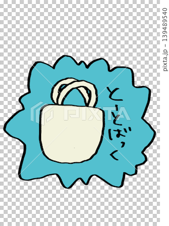 Tote bag sticker Tote bag sticker 139489540