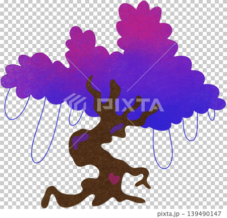 fantasy gradient tree 139490147