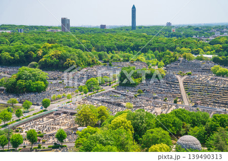 名古屋の街並み、平和公園アクアタワーからの眺め〈愛知県名古屋市〉 名古屋の街並み、平和公園アクアタワーからの眺め〈愛知県名古屋市〉 139490313