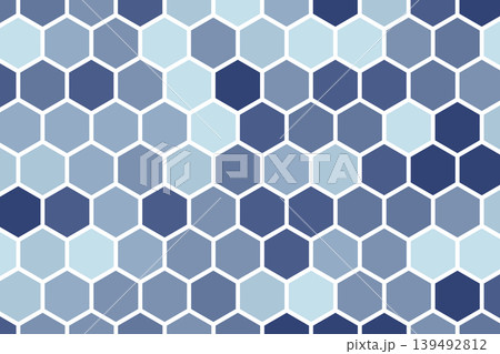 blue hexagonal honeycomb pattern background blue hexagonal honeycomb pattern background 139492812