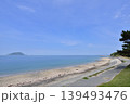 福岡市東区　志賀島の海岸風景　休暇村前の海岸　下馬ヶ浜海水浴場　 139493476