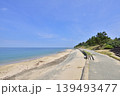 福岡市東区　志賀島の海岸風景　休暇村前の海岸　下馬ヶ浜海水浴場　 139493477