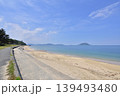 福岡市東区　志賀島の海岸風景　休暇村前の海岸　下馬ヶ浜海水浴場　 139493480