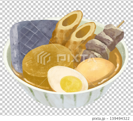 おでんのイラスト 139494322