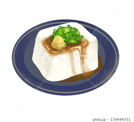 冷ややっこのイラスト 139494331