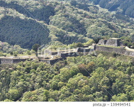 兵庫県　竹田城跡から見る風景 139494541