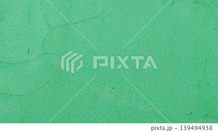 Minimalist cracked green wall texture for abstract background. Minimalist cracked green wall texture for abstract background. 139494938