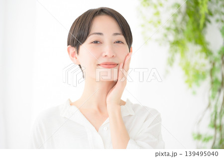 日本人女性のビューティイメージ 139495040