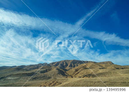 Desert Landscape Between Hurghada and Cairo Egypt Desert Landscape Between Hurghada and Cairo Egypt 139495996