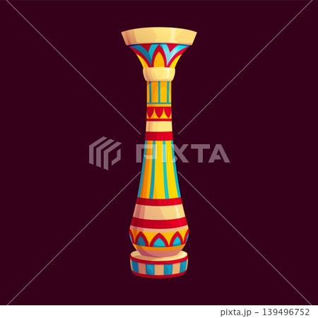 Ancient Egypt game icon of Egyptian pharaoh pyramid and temple treasure, cartoon vector. Egyptian column or pillar of ancient architecture and Pharaoh monument temple for Egypt arcade game Ancient Egypt game icon of Egyptian pharaoh pyramid and temple treasure, cartoon vector. Egyptian column or pillar of ancient architecture and Pharaoh monument temple for Egypt arcade game 139496752