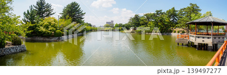 夏の桑名城跡を散策（パノラマ） 139497277