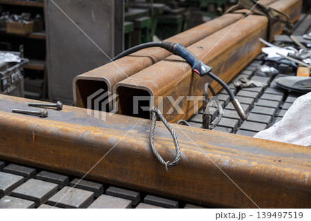 Industrial shop welding Industrial shop welding 139497519