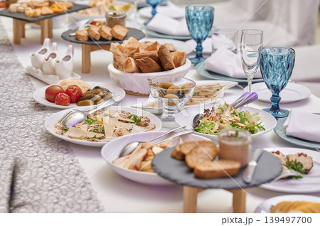 Middle Eastern feast of flavors! Middle Eastern feast of flavors! 139497700