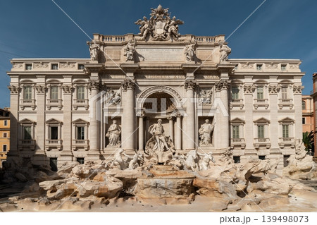 View of Trevi Fountain in Rome, Italy View of Trevi Fountain in Rome, Italy 139498073
