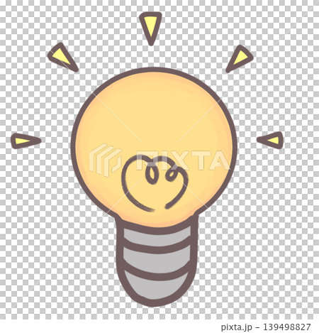 温かみのある電球 温かみのある電球 139498827