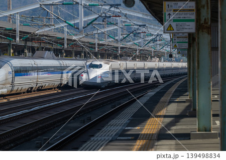山陽新幹線　新山口駅にて 139498834