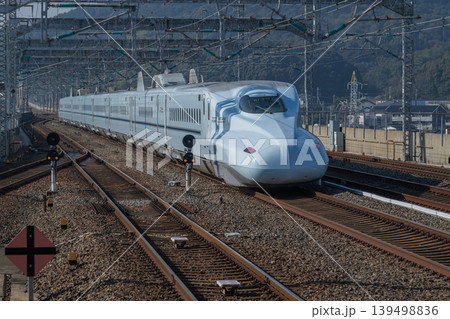 山陽新幹線　新山口駅にて 139498836